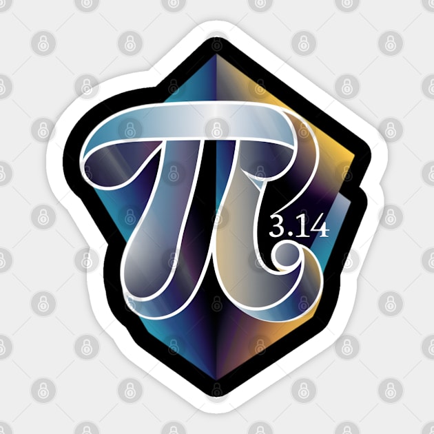 Pi day Sticker by CreationArt8